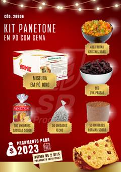 KIT PANET. PO C/GEMA GRANT 43 UNI FRUTA