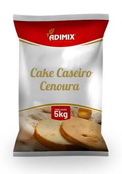 CAKE CASEIRO DE CENOURA ADIMIX 5KG