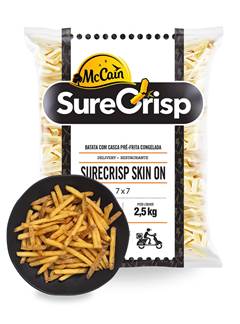 MCCAIN BATATA SURECRISP SKIN 7M 5X2,5 KG