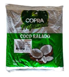 COCO RALADO COPRA FINO UMIDXADOÇ 05 KG