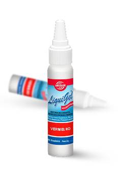 CORANTE LIQUIGEL 25 GR VERMELHO