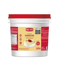 CHOC GANACHE BRANCO RICHS BD 2,05 KG