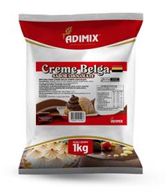RECHEIO ADIMIX CREME BELGA CHOCOLATE 1KG
