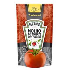 MOLHO DE TOMATE HEINZ C/PED. TRAD 1,02KG