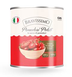 TOMATE PELADO ITALIANO 2,5K BRAVISSIMO