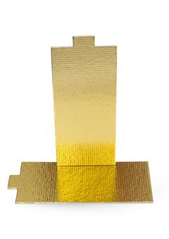 BASE CLASS OURO RET 13X6CM PCT 25UN