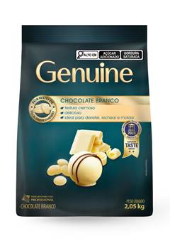 CHOC PURO GENUINE BRANCO MOED 2,05K CARG