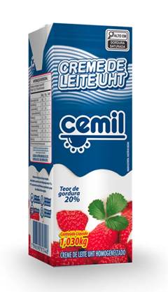 CREME DE LEITE CEMIL 20% GORD 1,03KG
