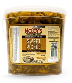 PICKLES SWEET AGRIDOCE 3,4KG
