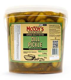 PICKLES DILL CITRICO  3,4KG