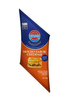 REQUEIJAO CHEDDAR MOLHO CATUPIRY 1,2K