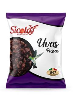 UVA PASSAS S/ SEMENTE SICOLA 1,01KG