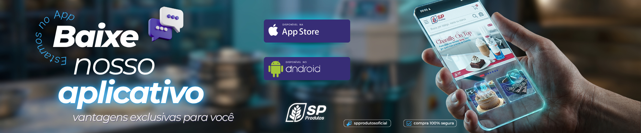 Baixe nosso App
