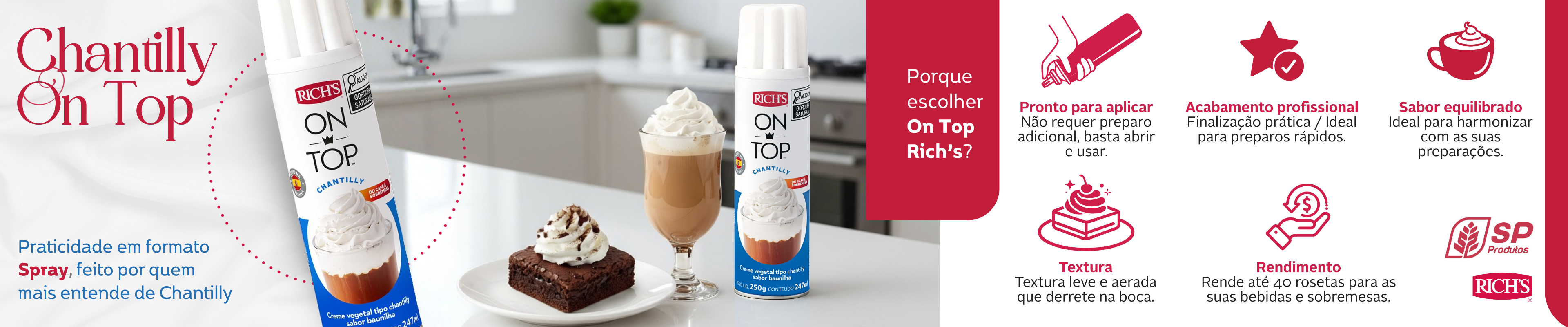 Chantilly Spray On top